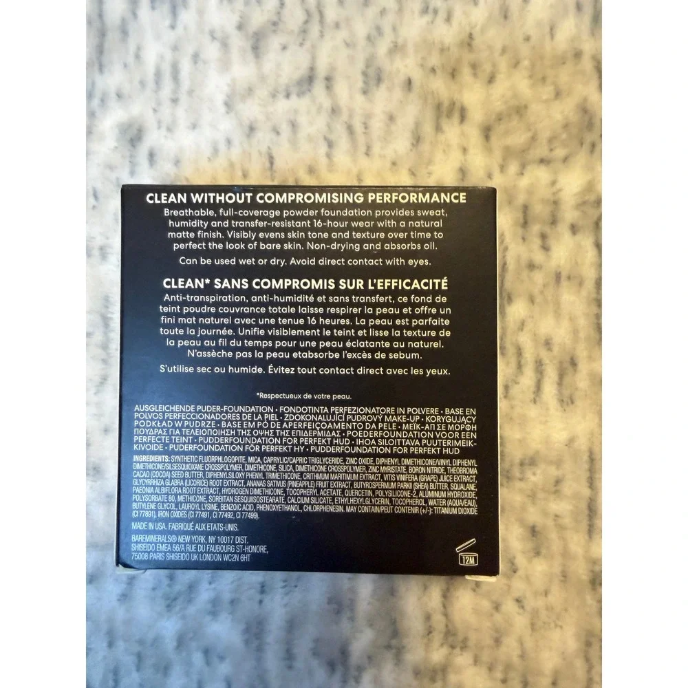 bareMinerals BAREPRO 16HR SKIN PERFECTING POWDER FOUNDATION MEDIUM‎ DEEP 40 WARM
